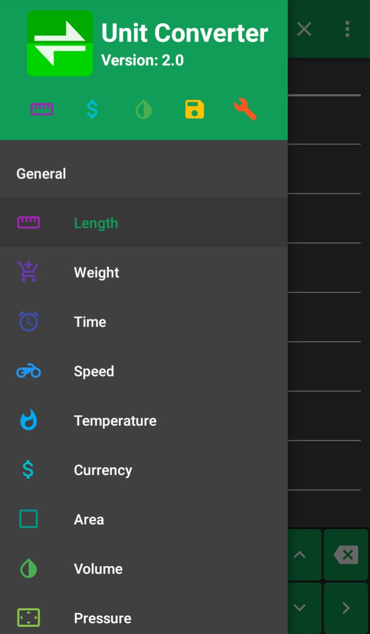 Unit Converter screenshot 1